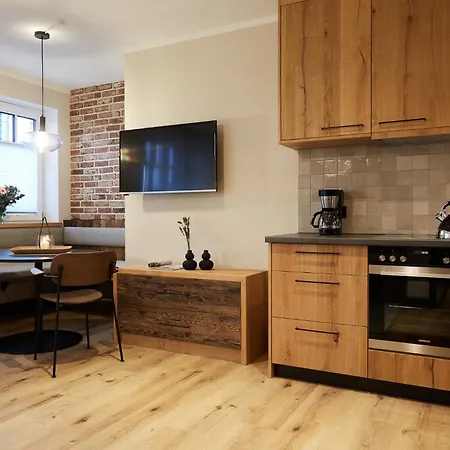 Binnendiek Haus 4 Comfort-apartment 4 Daire Büsum